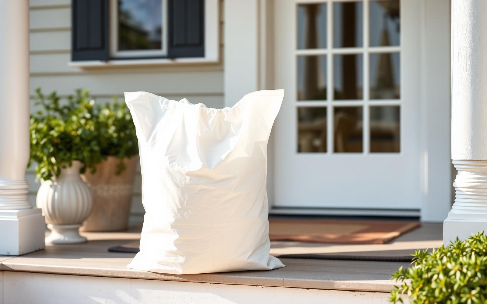 Laundry bags ready for pickup and delivery service in Hollywood, SC